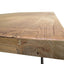 CDT542 Reclaimed Elm Wood Table 1.5m - Rustic Natural