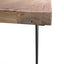 CDT542 Reclaimed Elm Wood Table 1.5m - Rustic Natural