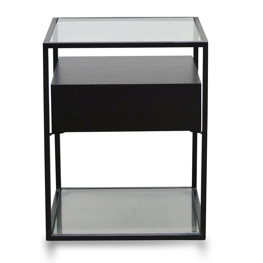 CST6894-IG Round Side Table - Black