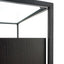 CST2671-IG Glass Side Table - Full Black