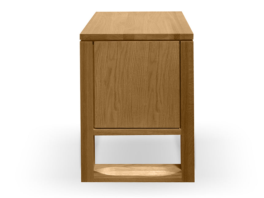 CCF500 1 Drawer Wooden Bedside Table - Natural Oak