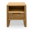 CCF500 1 Drawer Wooden Bedside Table - Natural Oak