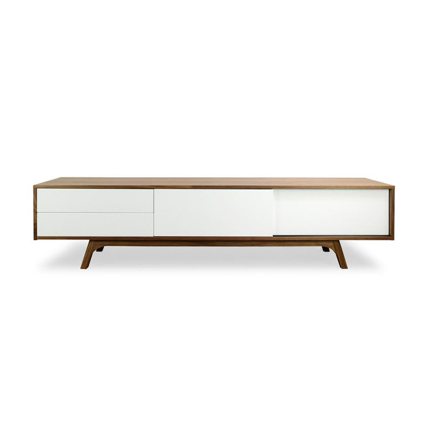 CTV8229-VA 2.3m TV Entertainment Unit - Walnut