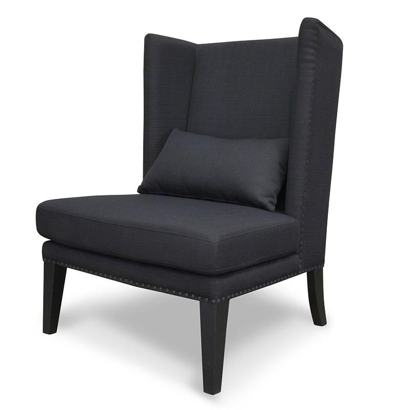 CLC6970-KSO Fabric Armchair -  Graphite Grey