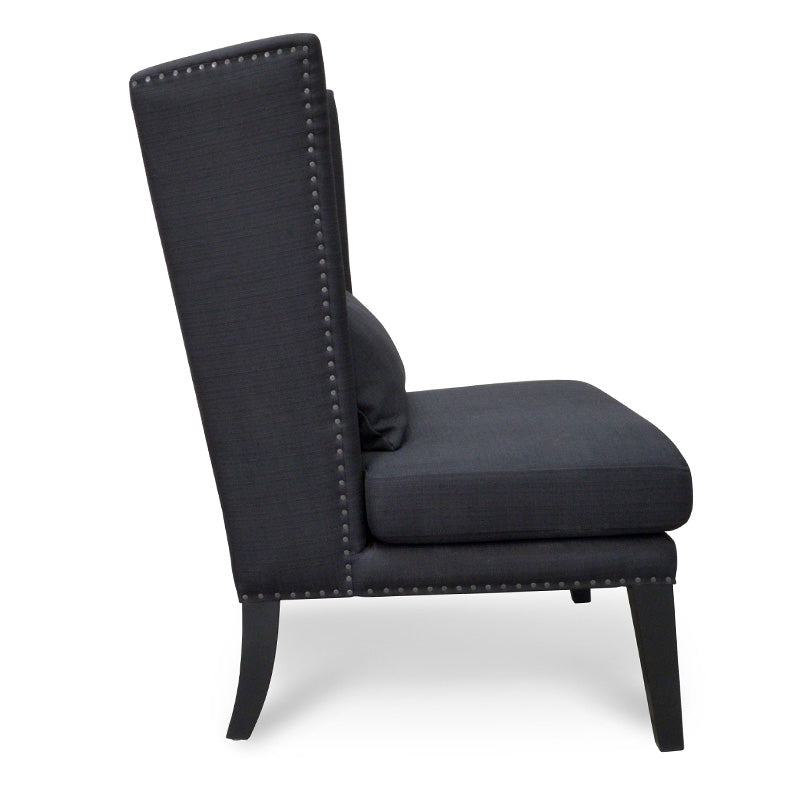 CLC2042-CA Lounge Chair in Black