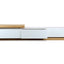 CTV385N-BB 2.4m-3.07m TV Entertainment Unit - Natural - White