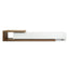 CTV385WAL-BB 2.4m-3.07m TV Entertainment Unit - Walnut - White