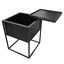 CST315-IG Side Table - Black