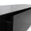 CTV1138-BB Extendable TV Entertainment Unit - Walnut - Black matt