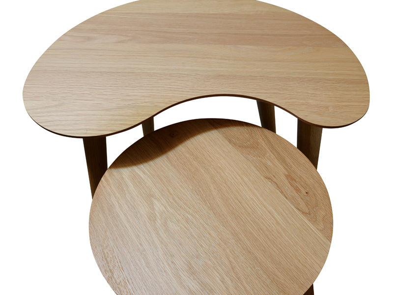 CCF693N-VN Nest of Side Tables - Natural