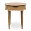 CCF692-VN Lamp Side Table with Drawers - Natural