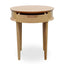 CCF692-VN Lamp Side Table with Drawers - Natural