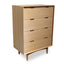 CDT920-VN 4 Drawer Chest - Natural