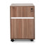 COF294 2 Drawer Mobile Pedestal - Walnut