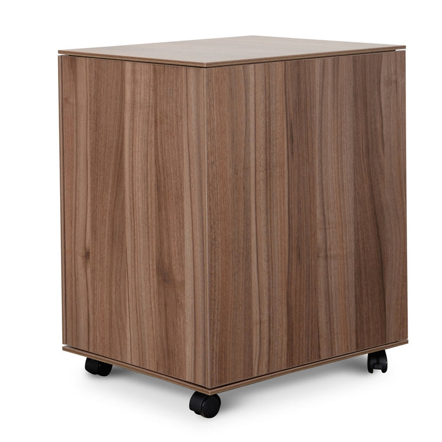 COF294 2 Drawer Mobile Pedestal - Walnut