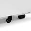 COF2170-SN 3 Drawers Mobile Pedestal - White