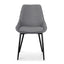 CDC2081-SE Dining  Chair - Dark Grey (Set of 2)