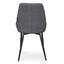 CDC2081-SE Dining  Chair - Dark Grey (Set of 2)