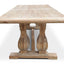 CDT561 Elm Wood Dining Table 3m - Rustic Natural