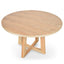 CDT588-SD 1.2m Round Dining Table - Natural