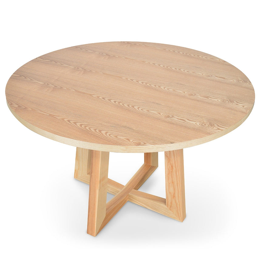 CDT588-SD 1.2m Round Dining Table - Natural