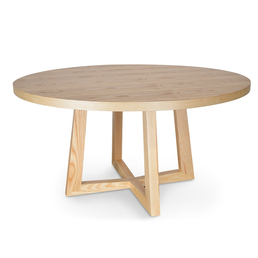 CDT585 1.5m Round Dining Table - Natural