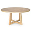 CDT585 1.5m Round Dining Table - Natural