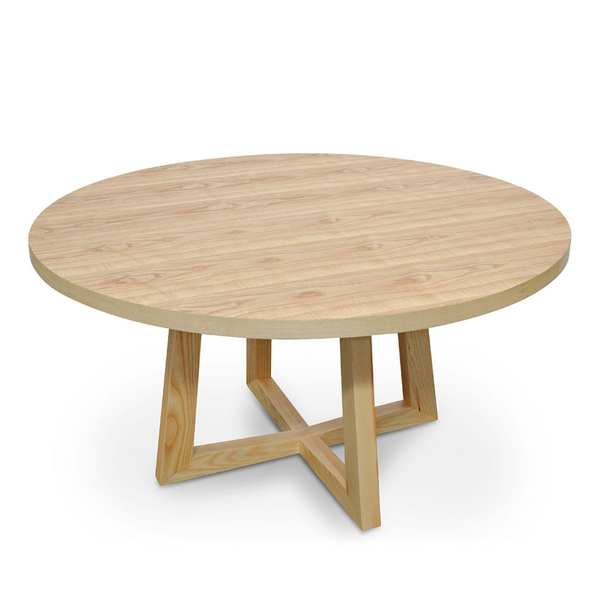 CDT585 1.5m Round Dining Table - Natural