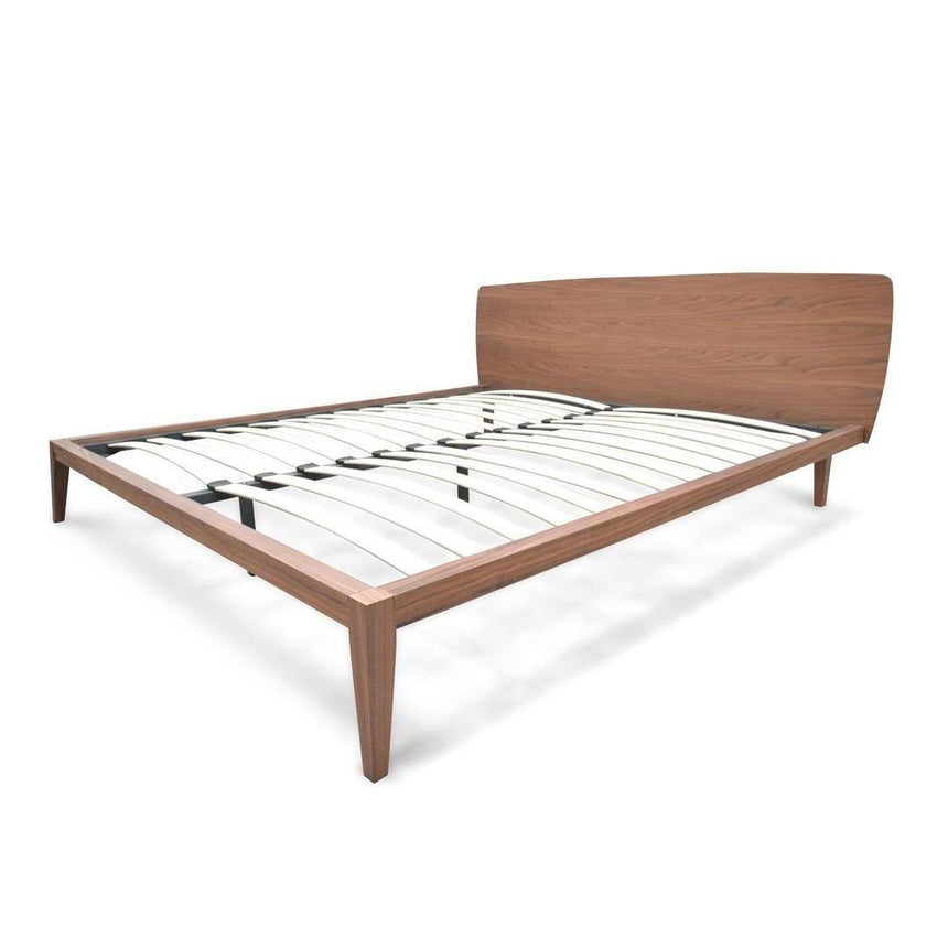 CBD2158-CN Queen Sized Bed Frame - Walnut