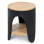 CST2225-SD Side Table - Natural - Black