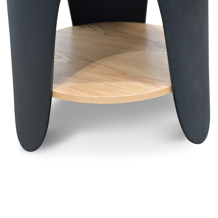 CST2225-SD Side Table - Natural - Black