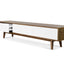 CTV862-DW 2.1m Lowline TV Entertainment Unit - Walnut