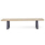 CDT055 2m Reclaimed Elm Wood Bench - Natural