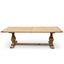 CDT2408 Elm Wood 2.4m Dining Table - Rustic Natural