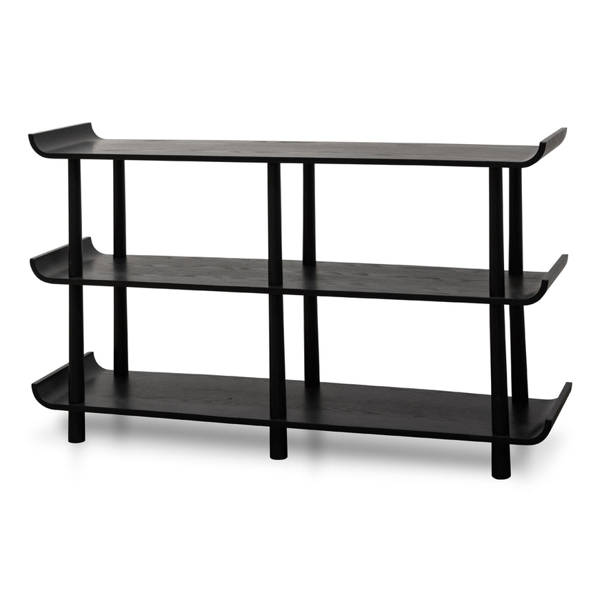 CDT8439-KD 1.18 (H) Wooden Storage Cabinet - Full Black
