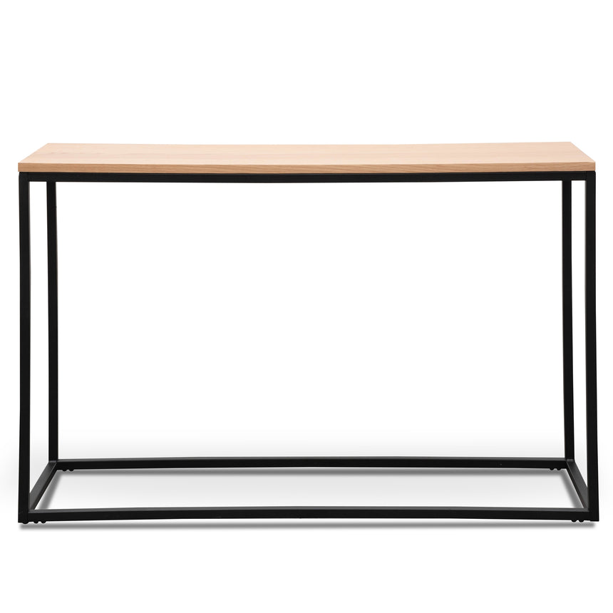CDT2511-KD Natural Console Table - Black