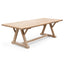 CDT2576 Reclaimed Elm Wood 2.4m Dining Table