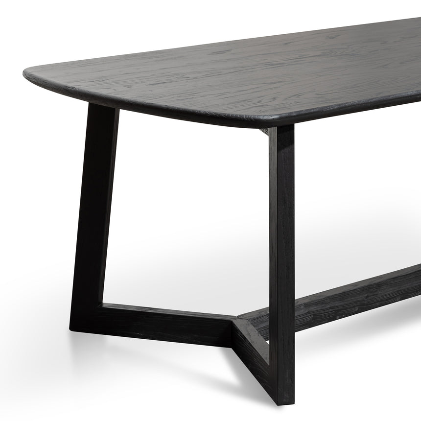 CDT2604-NI 2.2m Dining Table - Black