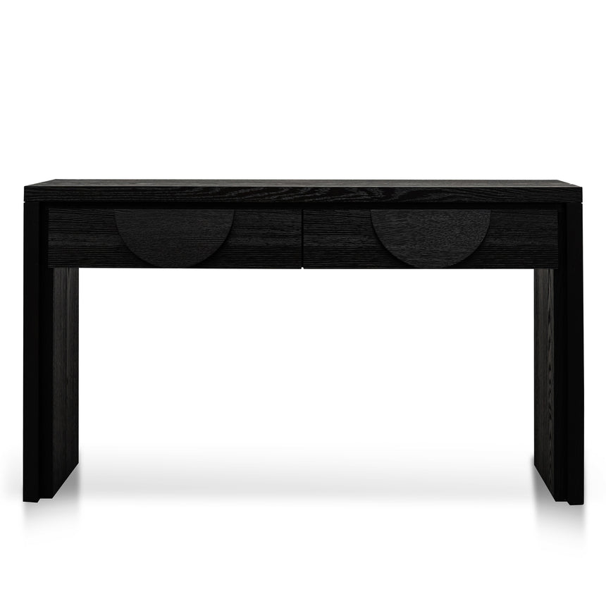 CDT2902-VA 1.4m Console Table - Textured Espresso Black