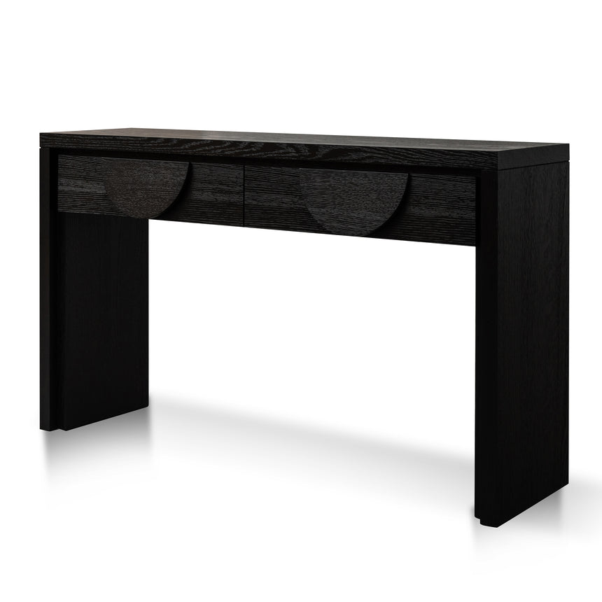 CDT8528-VA 1.5m Console Table - Textured Espresso Black