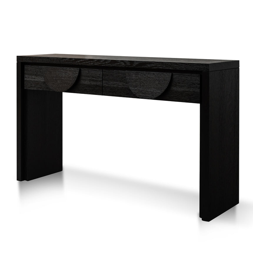 CDT6313-VA 1.6m Console Table - Textured Espresso Black
