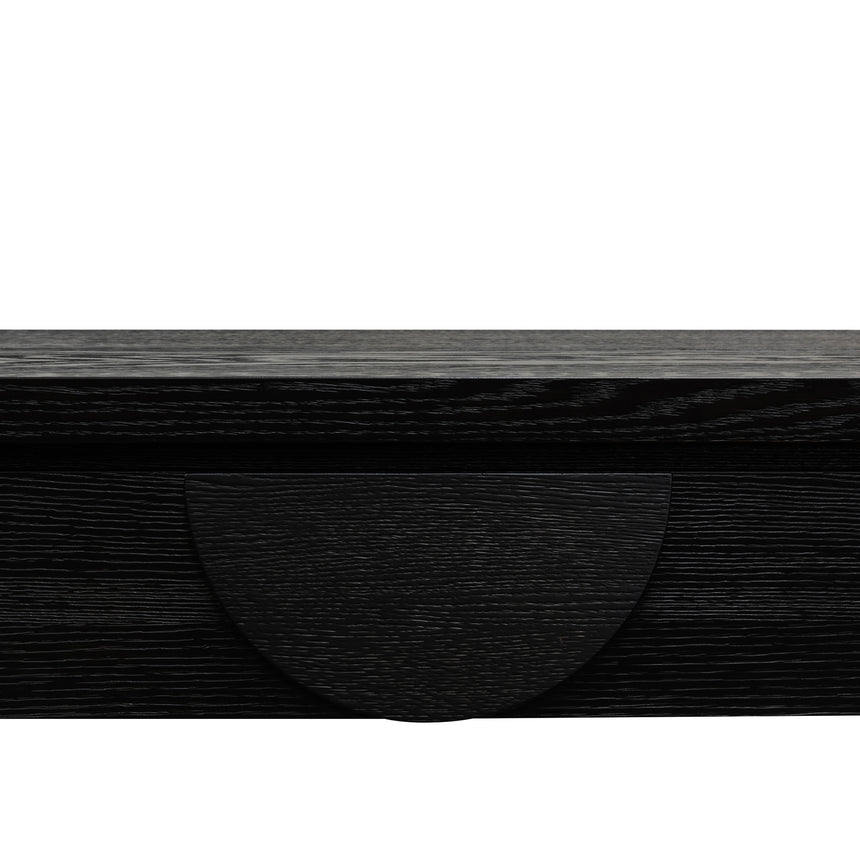CDT2902-VA 1.4m Console Table - Textured Espresso Black