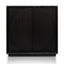 CDT2903-VA Storage Cabinet - Textured Espresso Black