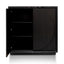 CDT2903-VA Storage Cabinet - Textured Espresso Black