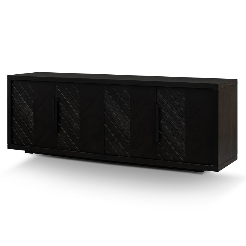 CDT8640-IG 1.6m Sideboard Unit - Full Black