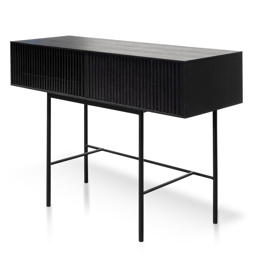 CDT6313-VA 1.6m Console Table - Textured Espresso Black