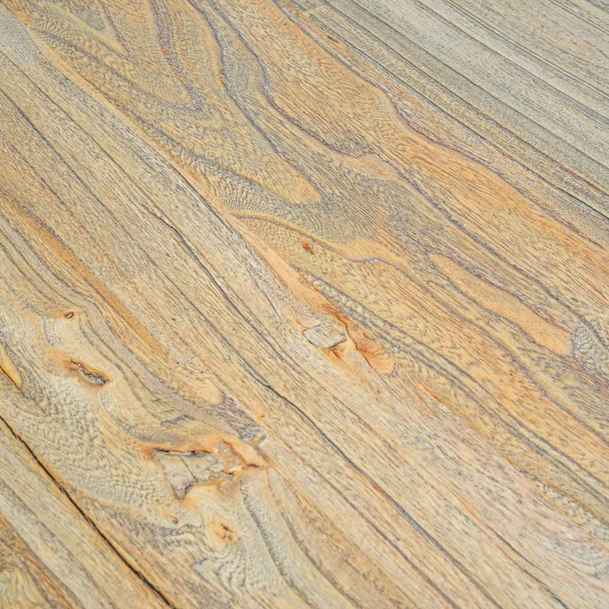CDT520 Reclaimed Elm Wood Dining Table 2m - Natural