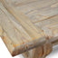 CDT560 Wood Dining Table 2.4m - Rustic Natural