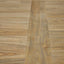 CDT560 Wood Dining Table 2.4m - Rustic Natural