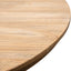CDT2759 Round Dining Table 140cm - Rustic Natural